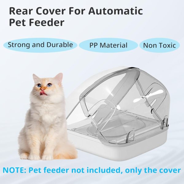 Baofum Pet Feeder Cover Durable PP Material Pet Supplies-2