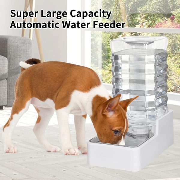 MASOCAT Dog Water Dispenser 9L Large Capacity Triple-3