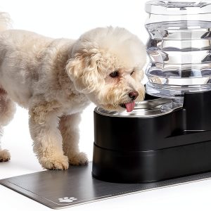 RIZZARI Automatic Pet Water Feeder Stainless Steel Large-0