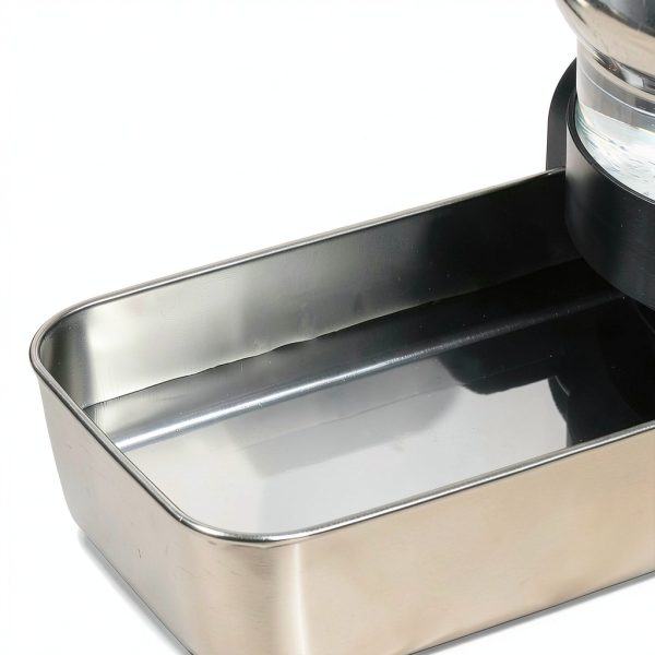PAKEWAY Automatic Dog Water Dispenser Stainless Steel-8