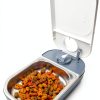 Closer Pets Automatic Pet Feeder Timer Stainless Steel Bowl-0