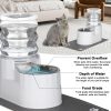 RIZZARI Automatic Pet Water Feeder Stainless Steel Large-6