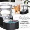RIZZARI Pet Water Dispenser Stainless Steel Automatic Feeder-5