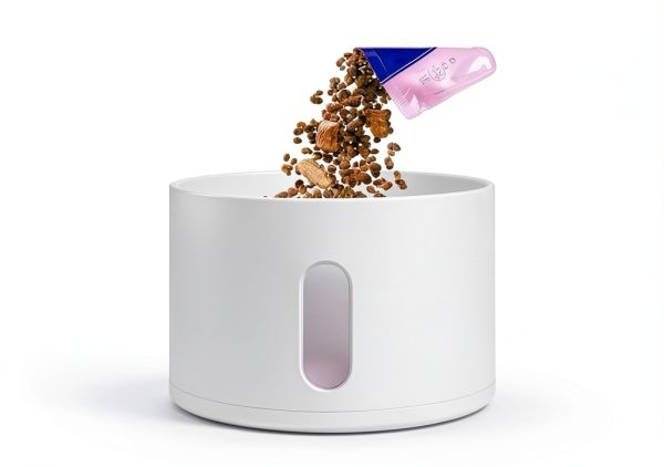 DAAMENT Automatic Pet Feeder Water Dispenser 2 in 1 Design-5