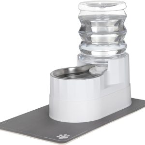 RIZZARI Automatic Pet Water Feeder Stainless Steel Large-0