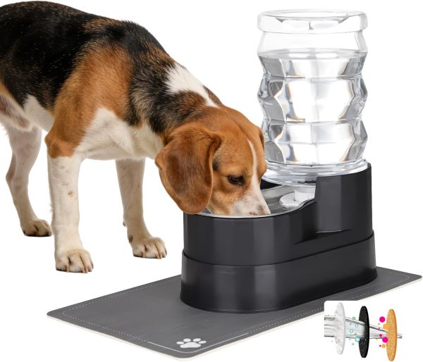 RIZZARI Automatic Pet Water Feeder Stainless Steel Large-0