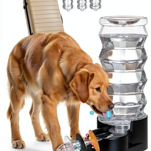 RIZZARI Automatic Dog Water Dispenser Gravity Fed Large-0