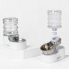 RIZZARI Pet Water Dispenser Stainless Steel Bowl Anti-Tip-3