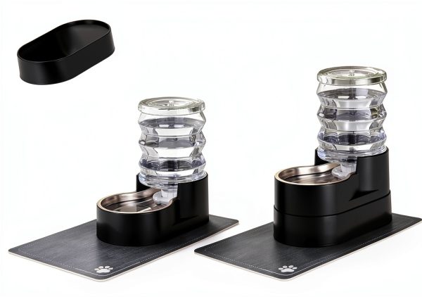 RIZZARI Automatic Pet Water Feeder Stainless Steel Large-1