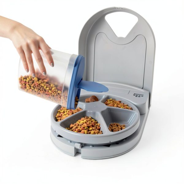 PetSafe 5 Meal Pet Feeder Automatic Timer Portion Control-5