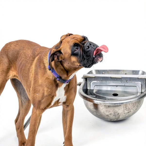 AKUATUZ Automatic Dog Water Dispenser Stainless Steel Large-6