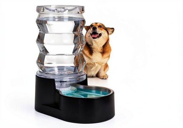 RIZZARI Pet Water Dispenser Stainless Steel Automatic Feeder-5