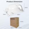Baofum Pet Feeder Cover Durable PP Material Pet Supplies-6