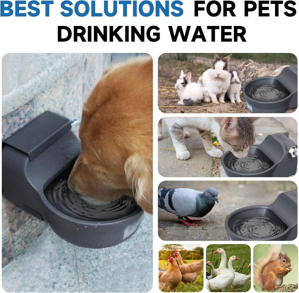 PETSOLON Automatic Pet Water Dispenser HDPE Material-6