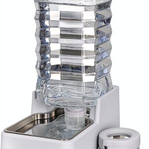 MASOCAT Dog Water Dispenser 9L Large Capacity Triple-0