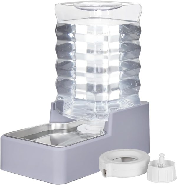 MASOCAT Dog Water Dispenser 8L Large Capacity Stainless-0