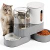 DAAMENT Automatic Pet Feeder Water Dispenser 2 in 1 Design-0