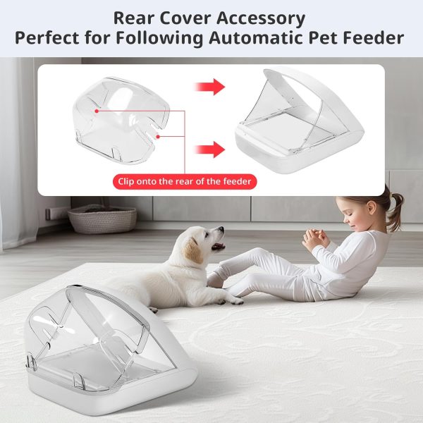 Baofum Pet Feeder Cover Durable PP Material Pet Supplies-3