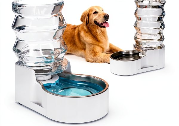 RIZZARI Automatic Pet Water Dispenser Large Dog Feeder-4