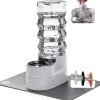 RIZZARI Pet Water Dispenser BPA Free Stainless Steel Bowl-5