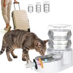 RIZZARI Automatic Pet Water Dispenser Stainless Steel Bowl-0