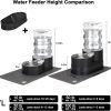 RIZZARI Automatic Pet Water Feeder Stainless Steel Large-1