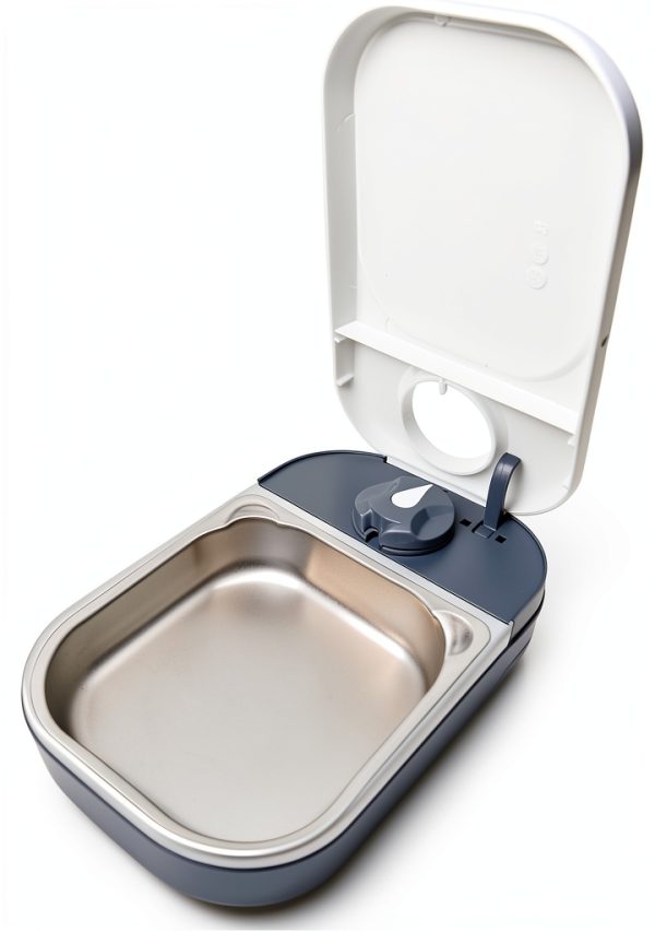Closer Pets Automatic Pet Feeder Timer Stainless Steel Bowl-1