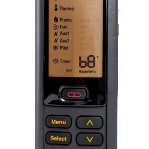 Axaiony Fireplace Remote Transmitter Ergonomic Backlit-0
