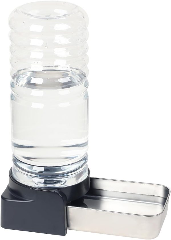 PAKEWAY Automatic Dog Water Dispenser Stainless Steel-0