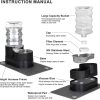 RIZZARI Automatic Pet Water Feeder Stainless Steel Large-2