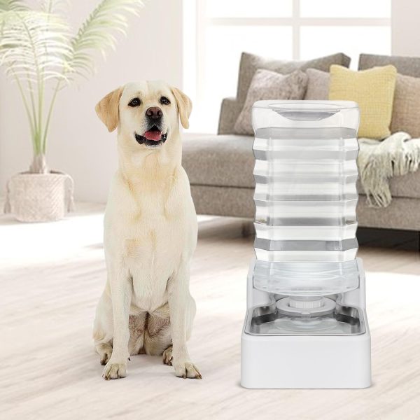 MASOCAT Dog Water Dispenser 9L Large Capacity Triple-6