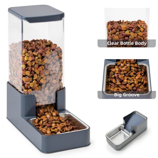 Wefeedy Stainless Steel Pet Feeder-3