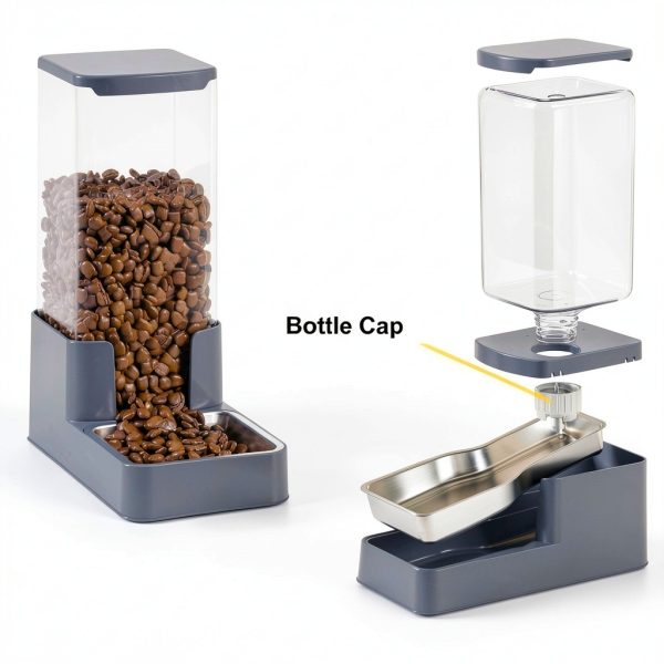Wefeedy Stainless Steel Pet Feeder-5
