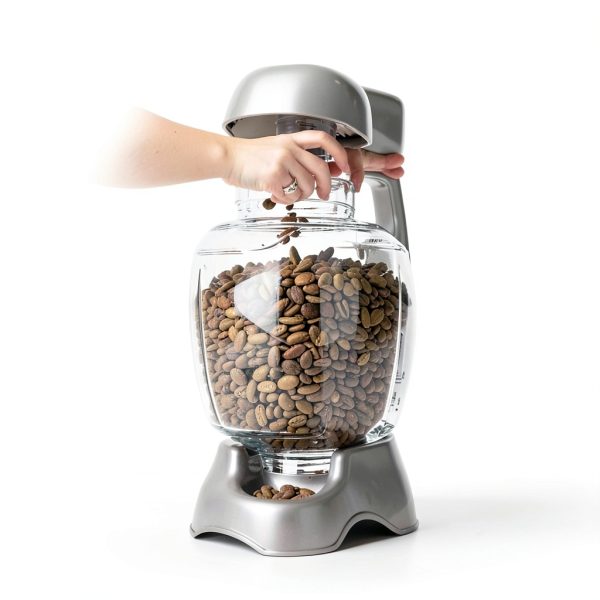 Petmate Dog Feeder 6lb Pearl Tan Model 24625-4