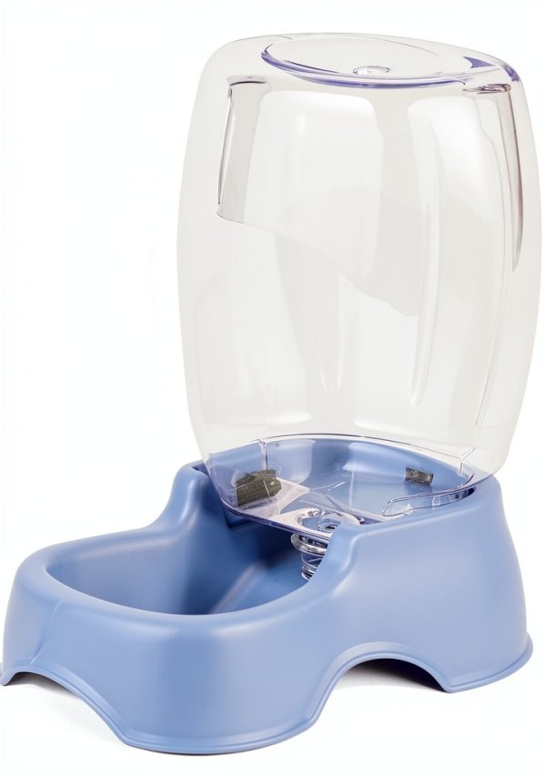 Petmate Automatic Water Dispenser Model 24436 Pearl Ash Blue 1.5 GAL-0