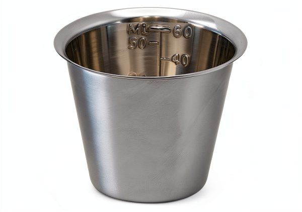 Graduated Medicine Cup AAProTools Steel 2 Oz Hospital & Homecare-1