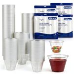 Disposable Medicine Cups Graduated, Bulk Pack of 2000, 1 oz (30ml) Small Plastic Measuring Cup for Liquid Medication, Paint, epoxy, Pill and Resin-0