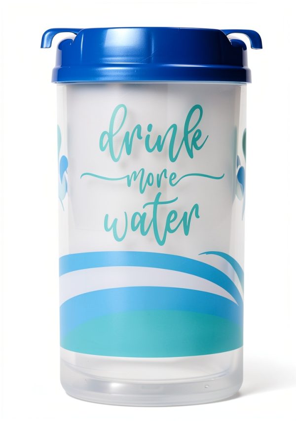 Plum Hill Hospital Cup 32 oz Water Tracker Mug with Lid and Straw-9