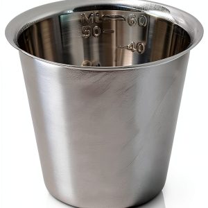 Graduated Medicine Cup AAProTools Steel 2 Oz Hospital & Homecare-0